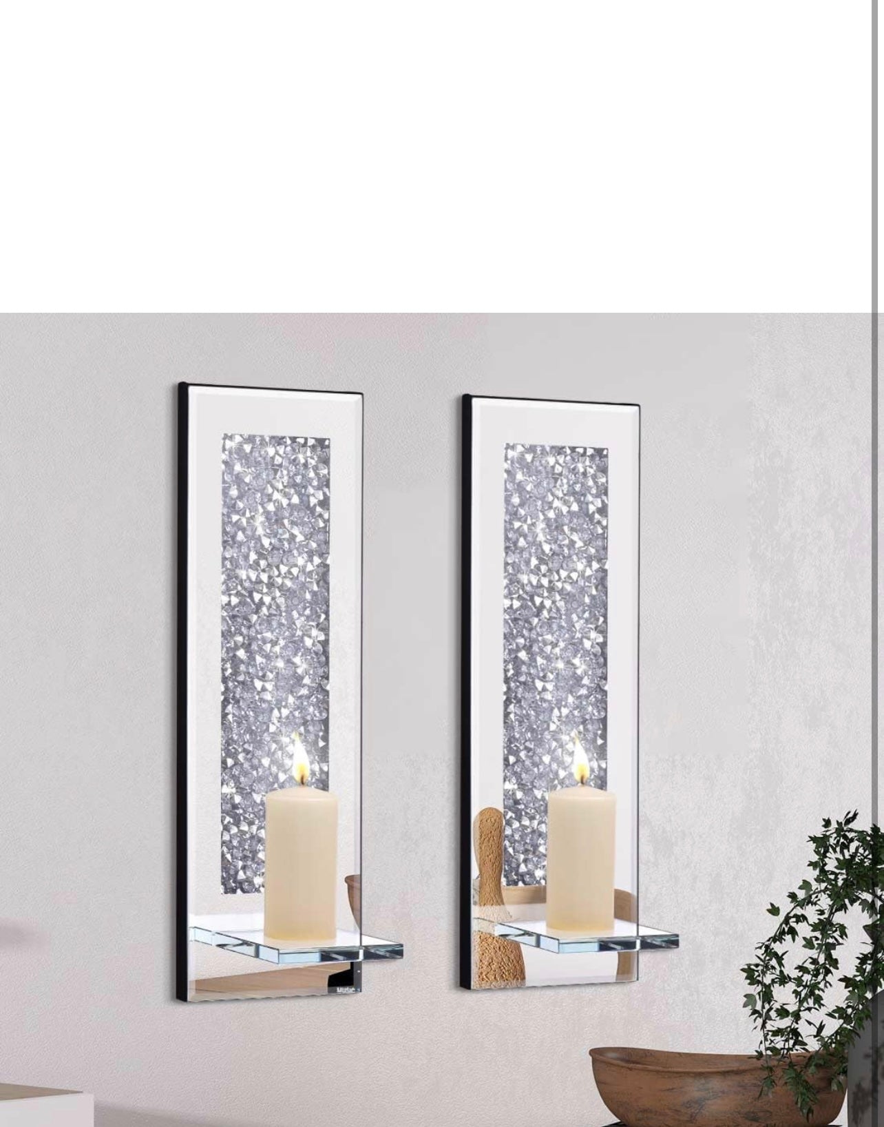 Modern Glass Candle Holder