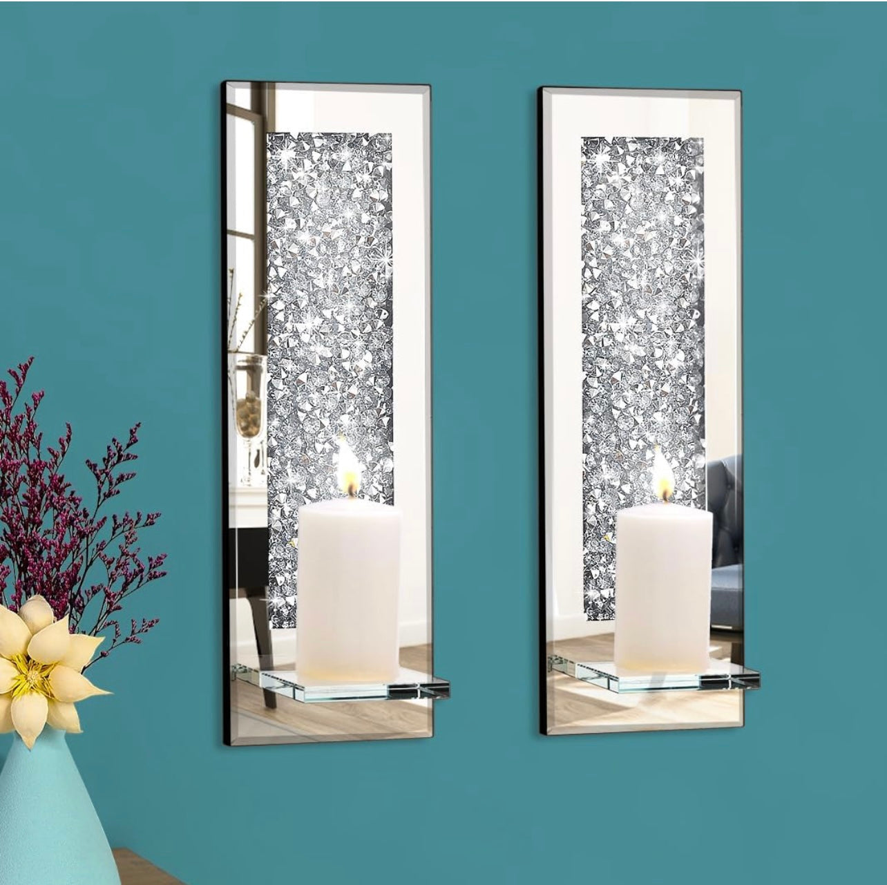 Modern Glass Candle Holder