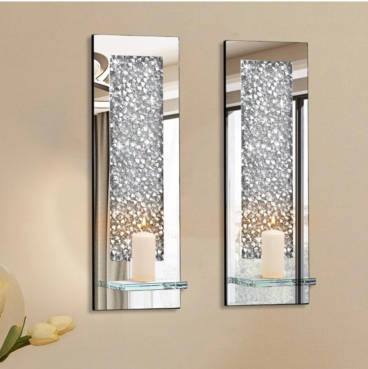 Modern Glass Candle Holder